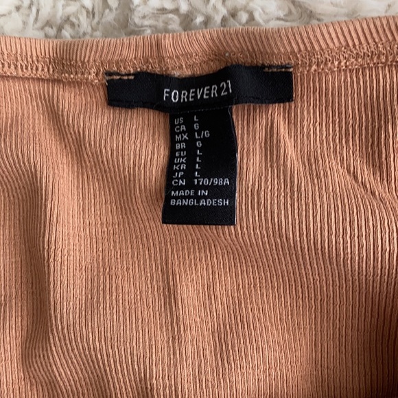 Nude off the shoulder dress - Picture 3 of 3